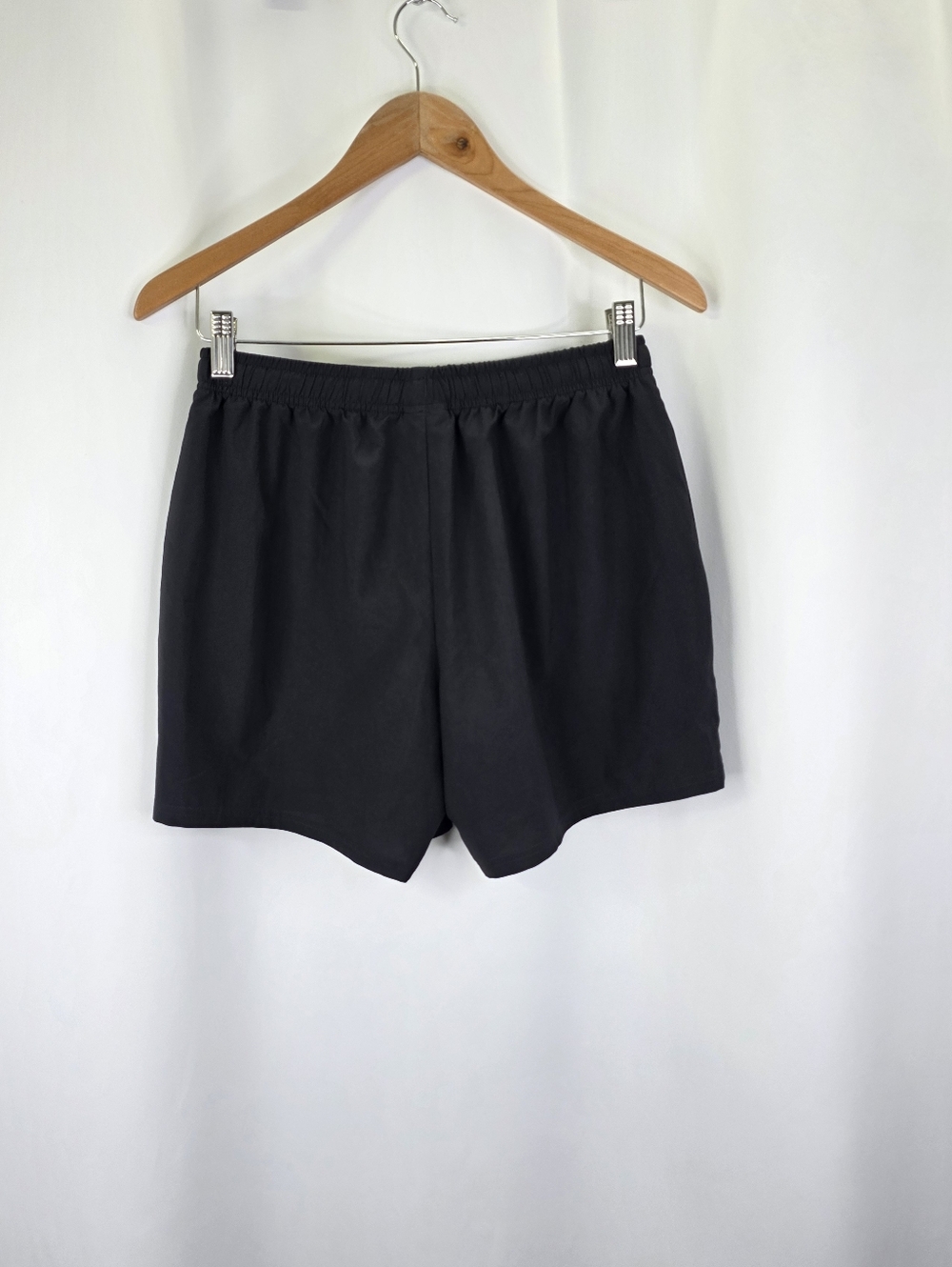 Gymshark Women's Size Small Regular Fit Pintuck Shorts HT3 Black Athletic Wear - Picture 9 of 15